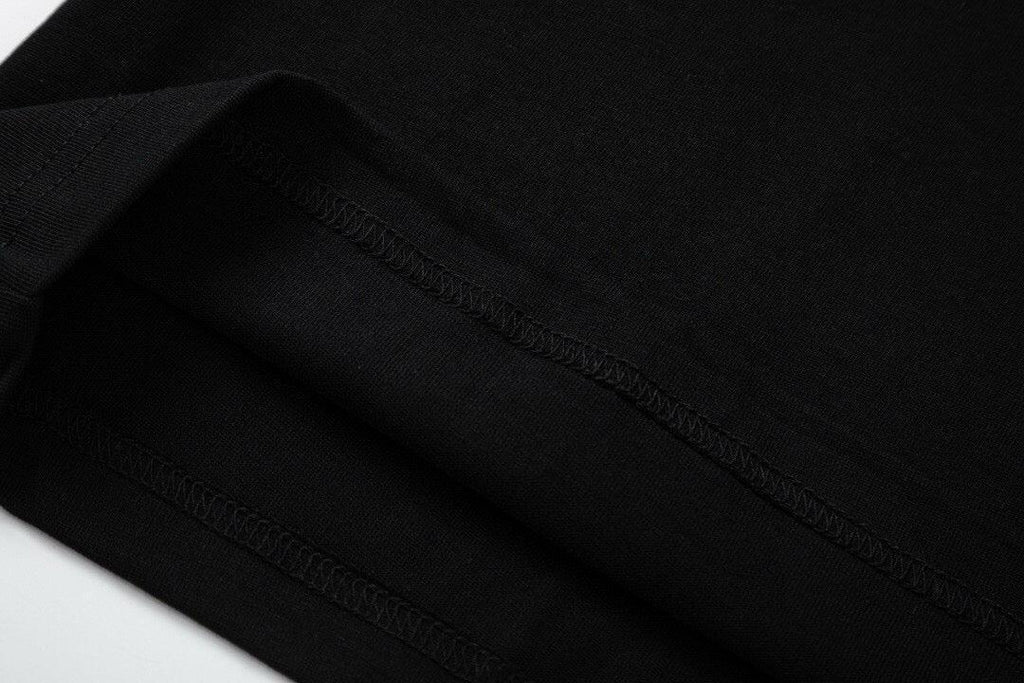 Gucci T-Shirt Without Collar | Black Cotton Tee – Effortless Style