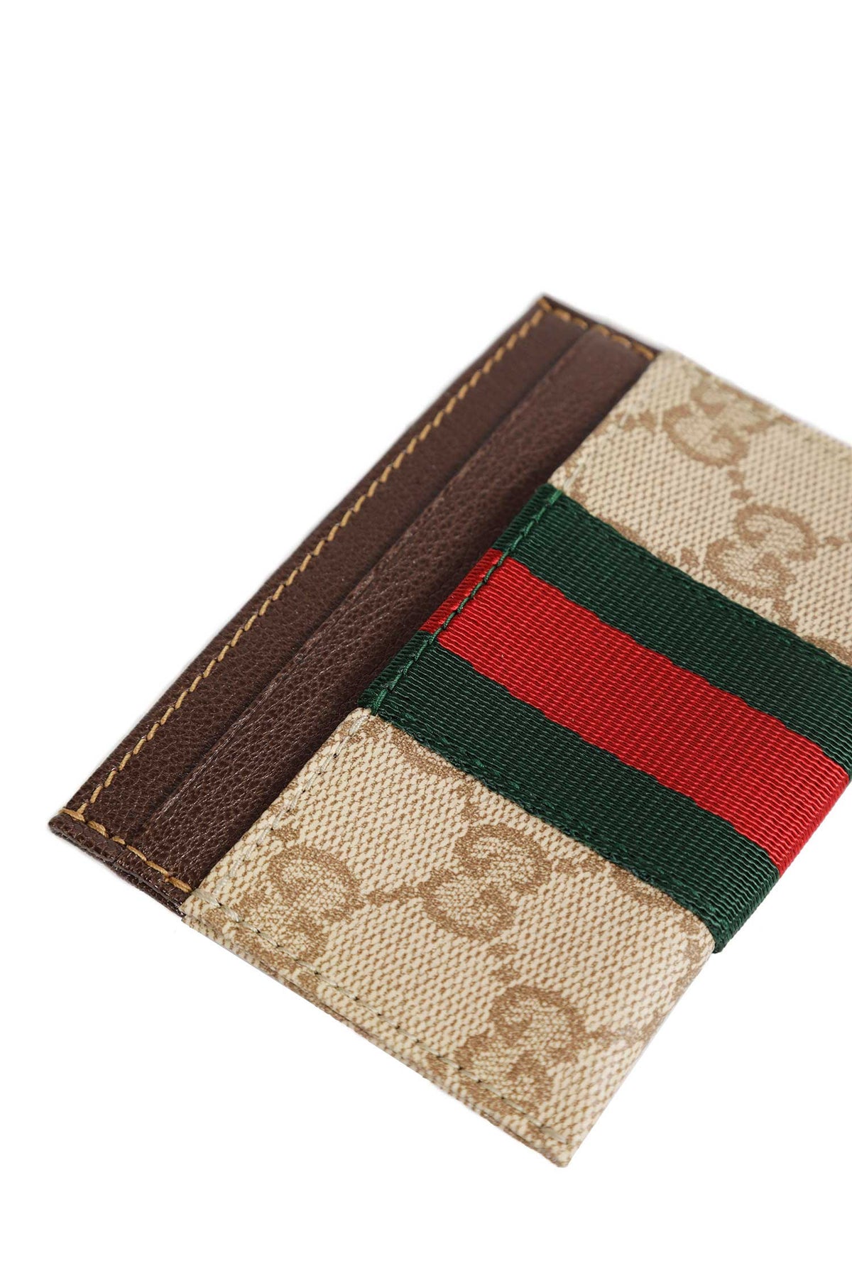 Coated GG Canvas Card Holder