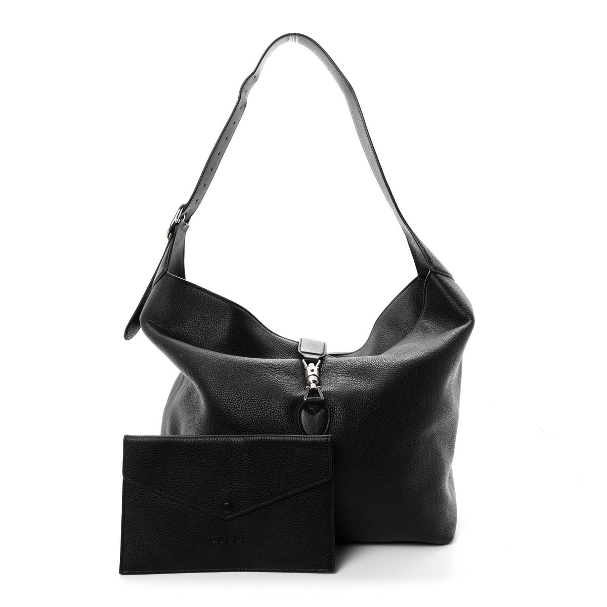 Amour Grane Calfskin Medium Jackie 1961 Crossbody Bag Black