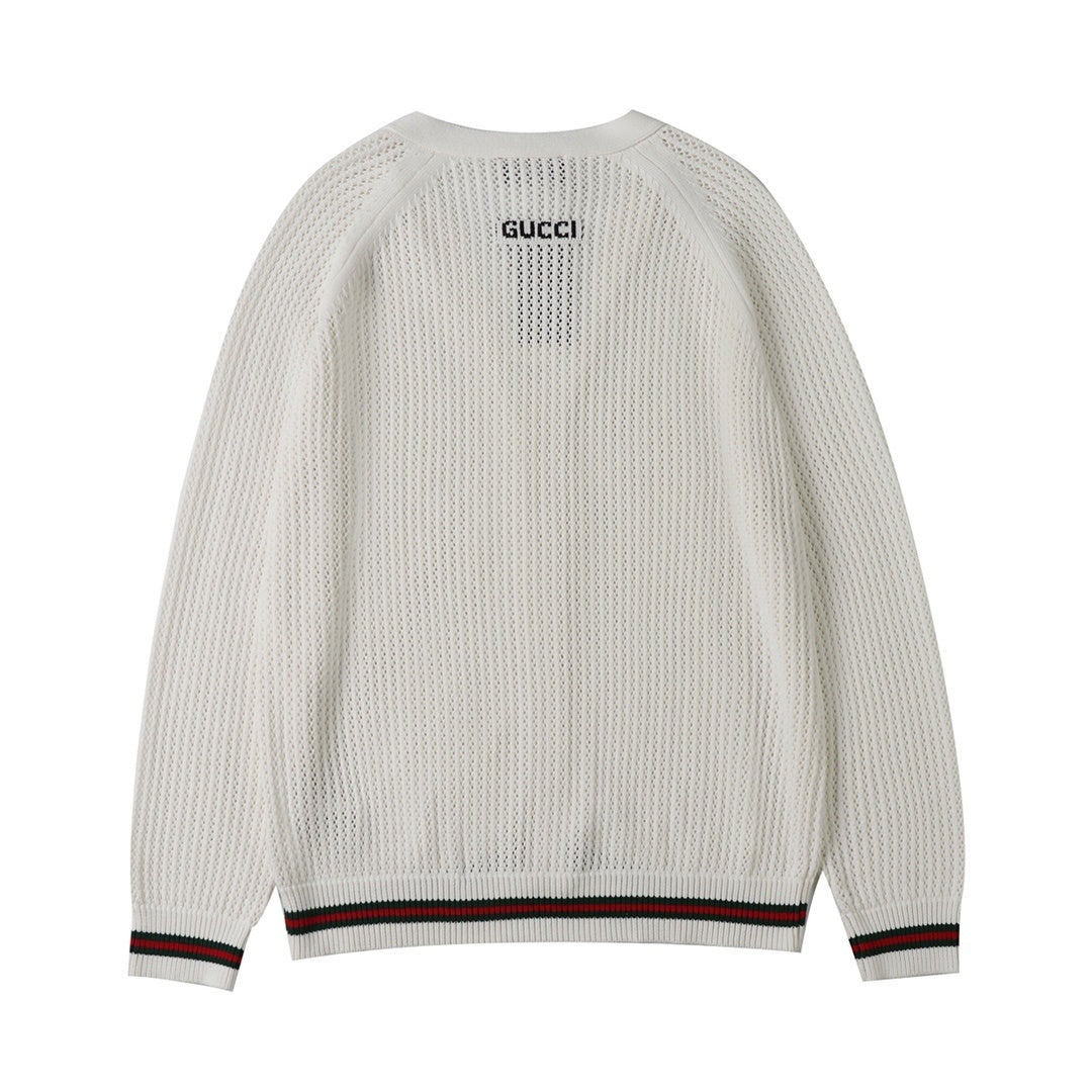 Gucci Sylvie Web-stripe cardigan