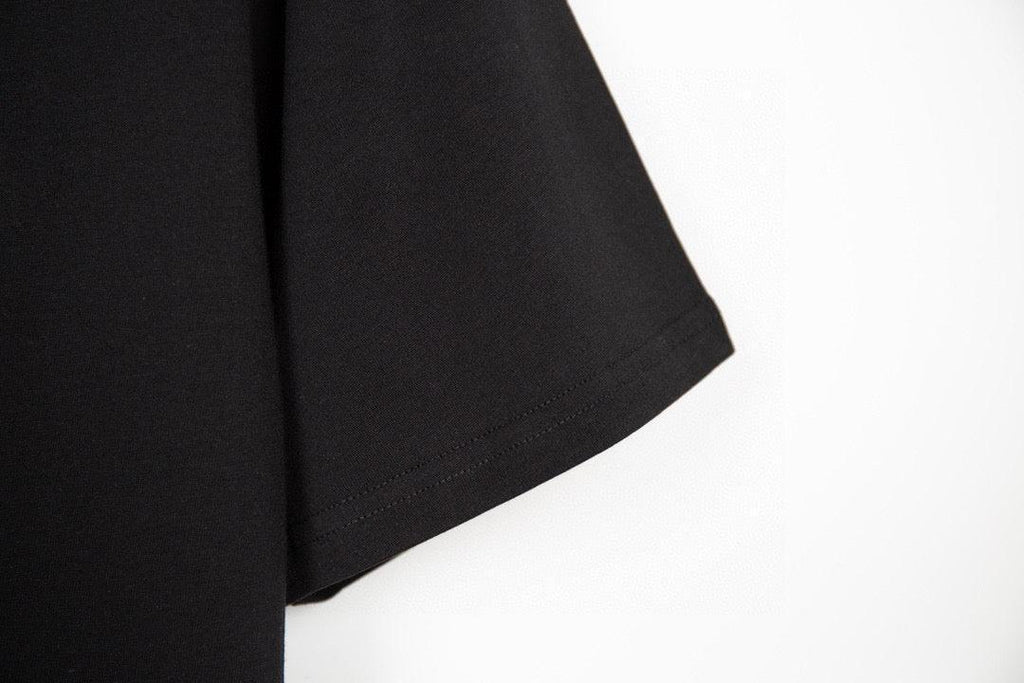 Gucci T-Shirt Without Collar | Black Cotton Tee – Effortless Style