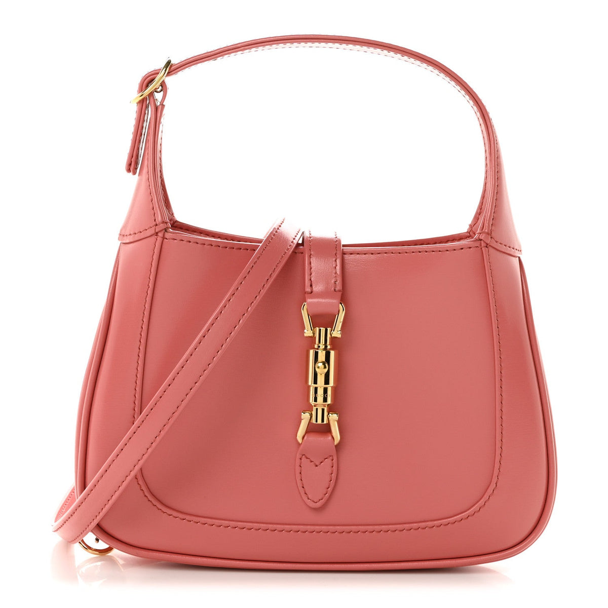 Boarded Dyana Lux Calfskin Mini Jackie 1961 Hobo Pink