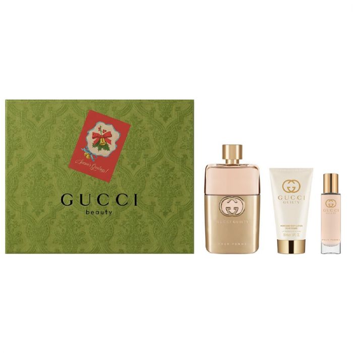Gucci Guilty EDP for Her Gift Set (3PC)